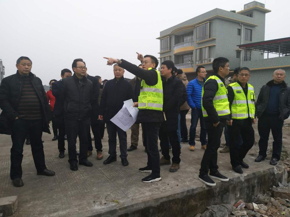 樂山市人大常委會(huì)副主任趙田一行調(diào)研成樂擴(kuò)容項(xiàng)目