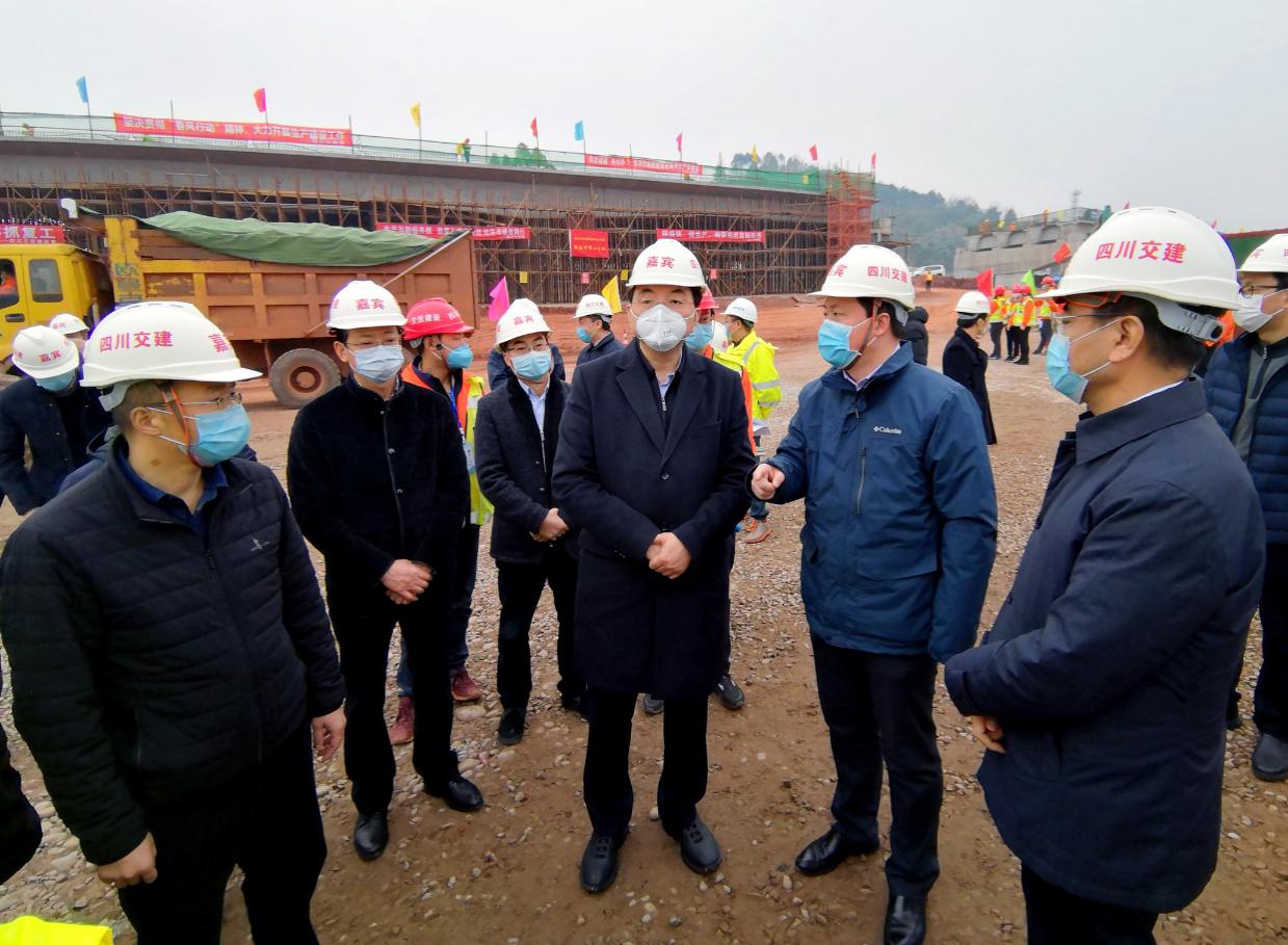 省國資委黨委書記、主任徐進一行調(diào)研成樂擴容建設(shè)項目